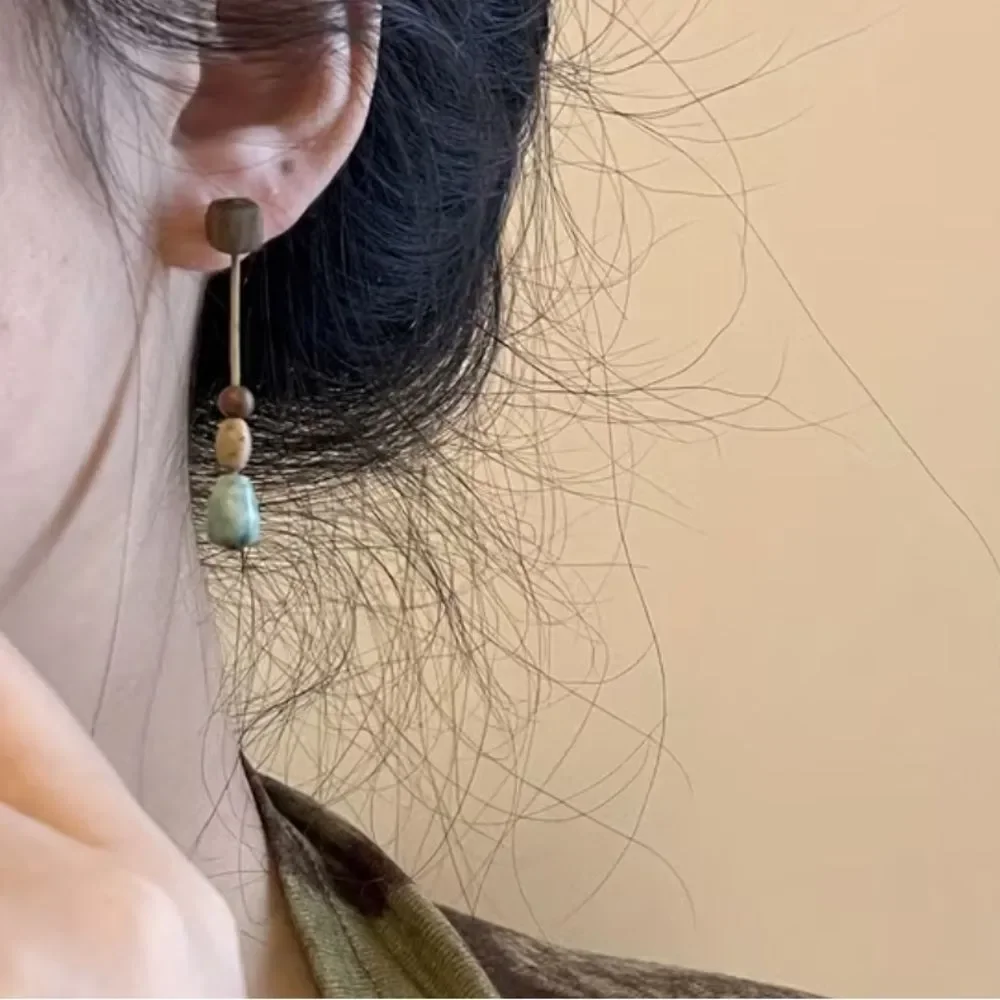 Boho Stone Earrings N1963